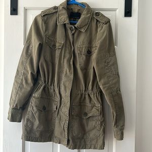 Banana Republic size Medium military green utility jacket